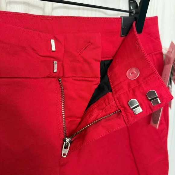 NWT🌶️ Kut from the Koth Siena Crop Trouser StitchFix exclusive in Jalapeño Red - Picture 6 of 12